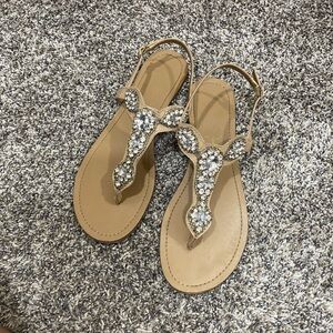 Jessica Simpson bling sandals